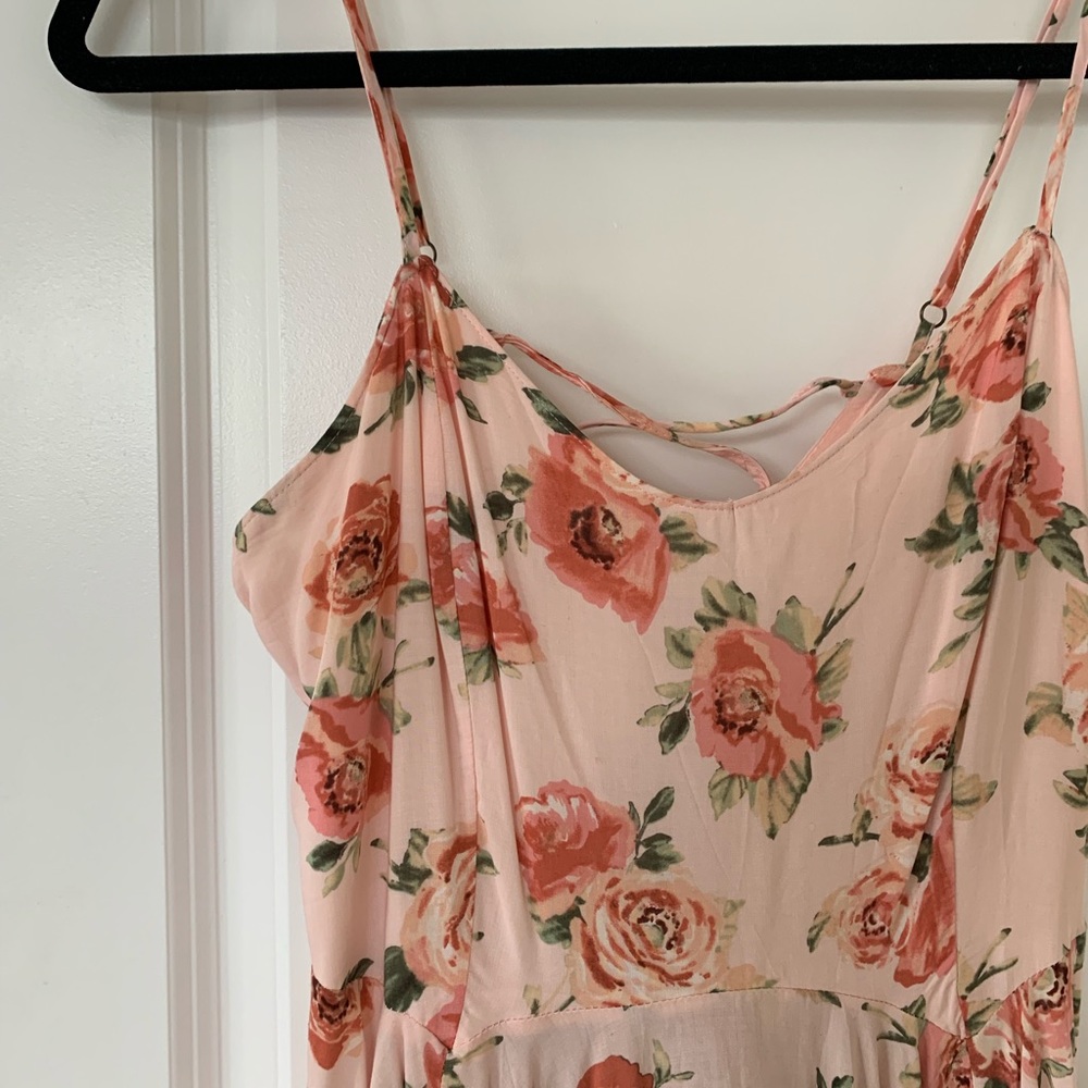 Forever21 Pink Floral Sundress